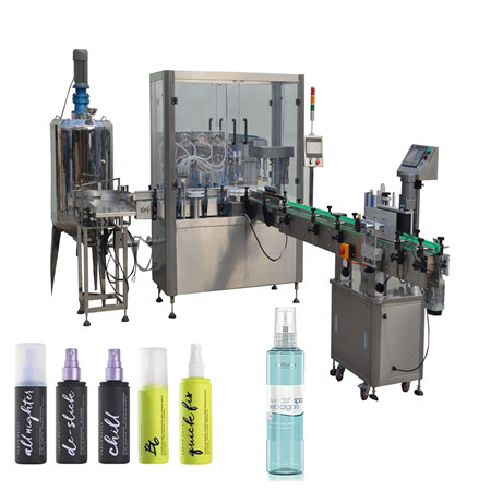 50ML مائع فلر کے ساتھ شیشی بھرنے والی مشین 30ML بوتل بھرنے والی مشین کے ساتھ خودکار کاسمیٹک بھرنے والی مشین